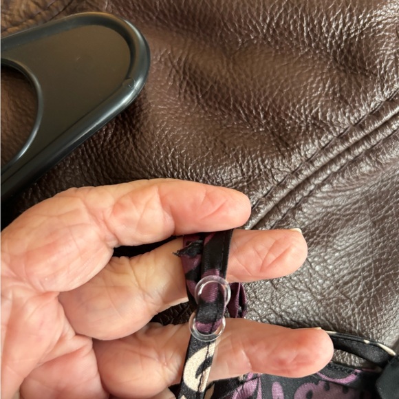 Intimates Apartment 9 Classy Black, Purple,Tan, Paisley. Subtly sexy. - Picture 3 of 6